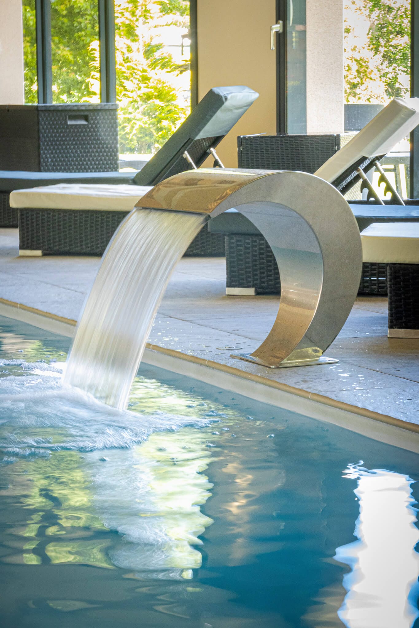 Piscine chauffée